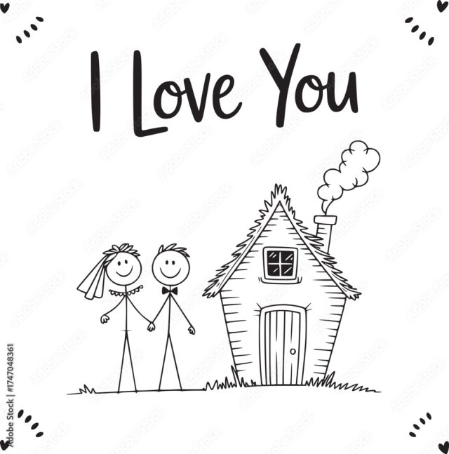 Love And Togetherness A Heartwarming Illustration Portrays A