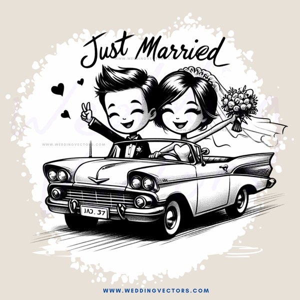 just married