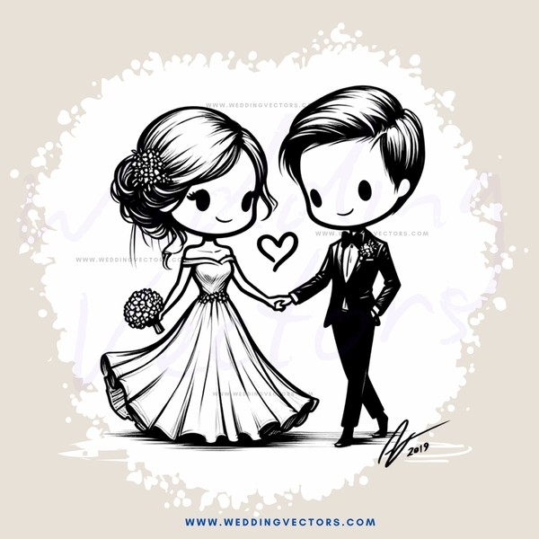 a couple's love in black and white