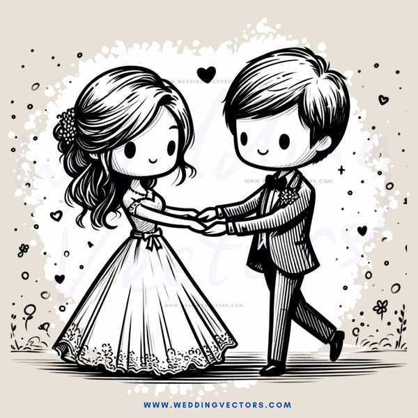 a couple dancing together
