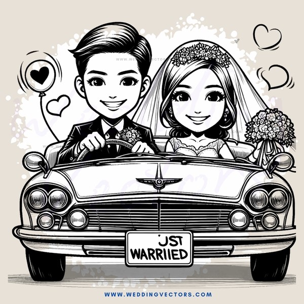 just married