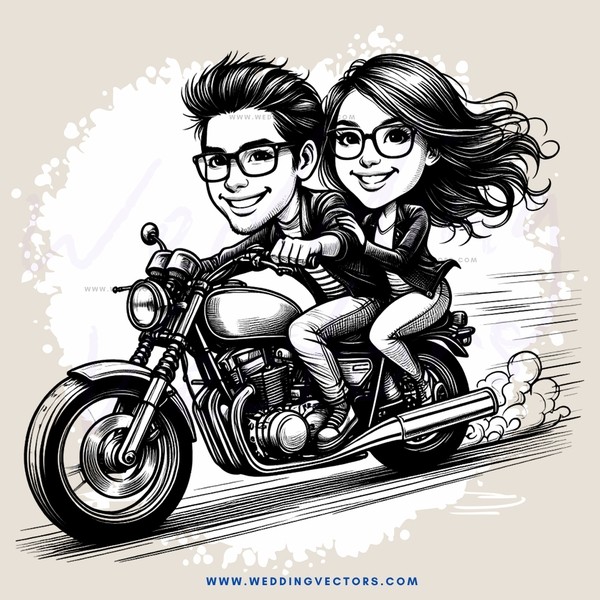 man and woman riding a motorcycle together