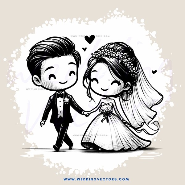 bride and groom