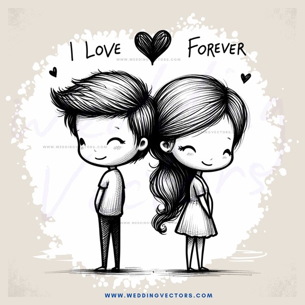 love forever illustration