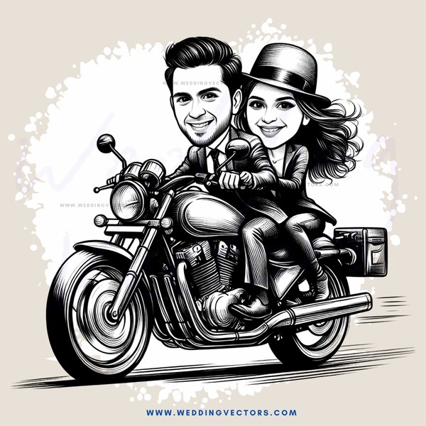a man and woman riding a motorcycle together