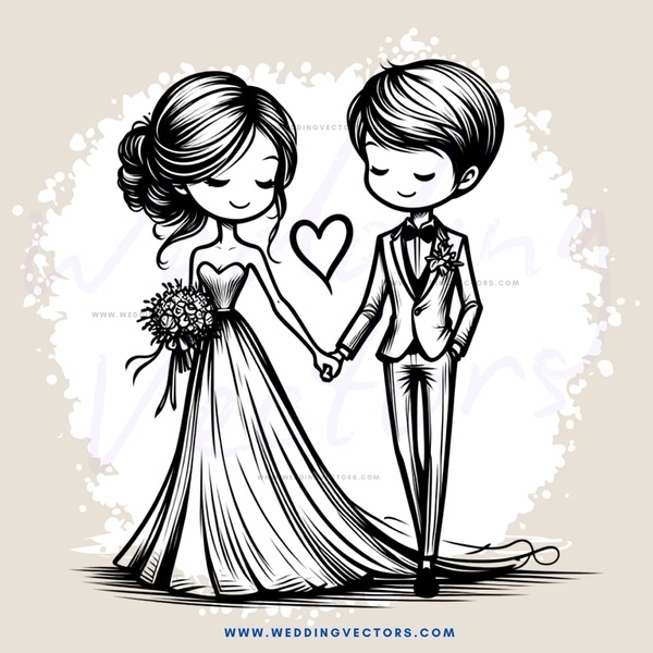 a couple embracing on their wedding day