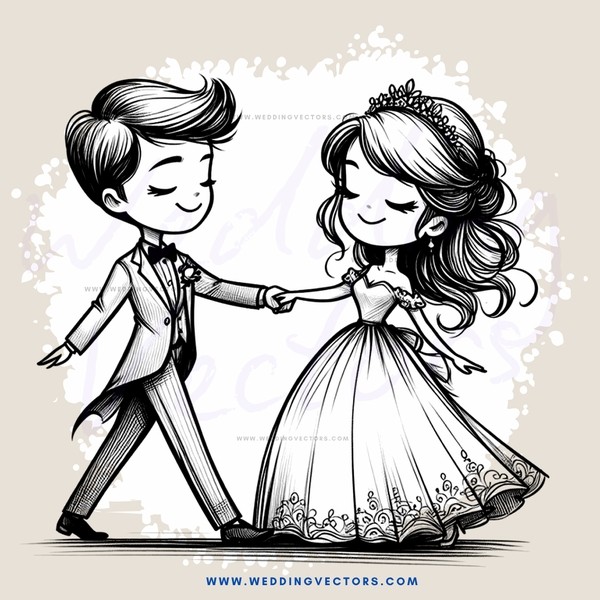 a couple's first dance at their wedding