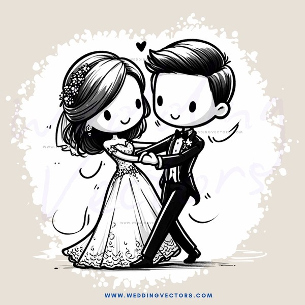 a couple dancing together