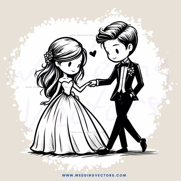 a black and white engagement picture