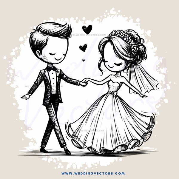 a man and woman are holding hands