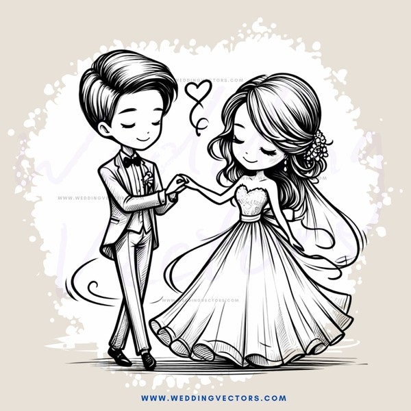 a man and woman dancing together