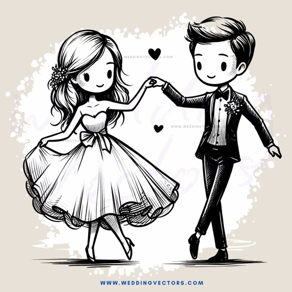 boy and girl holding hands