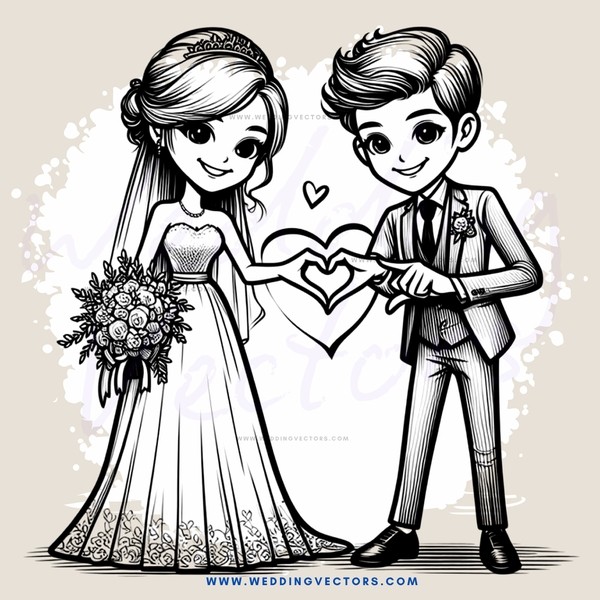 couple holding hands and flowers