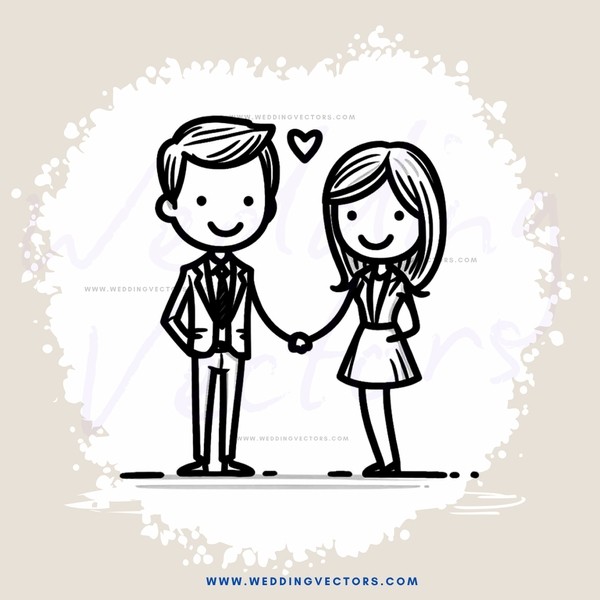a man and woman holding hands