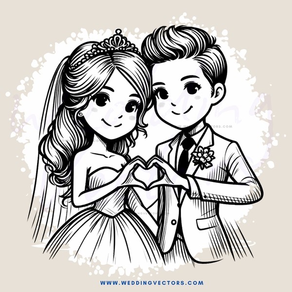 a bride and groom's hands together in love