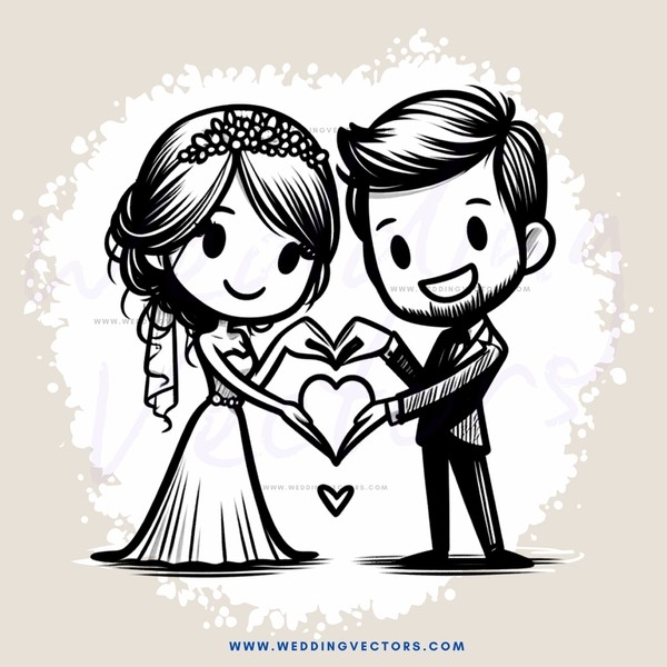 wedding couple hugging each other