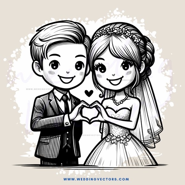 a boy and girl holding hands with smiles on their faces