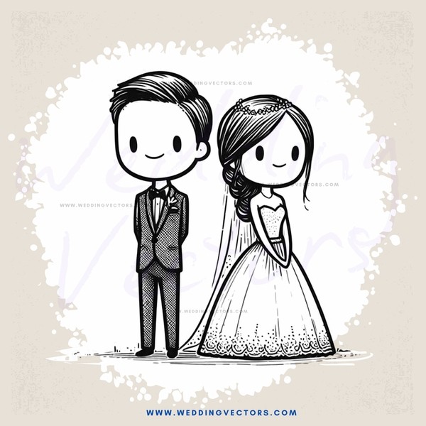 a couple standing close together