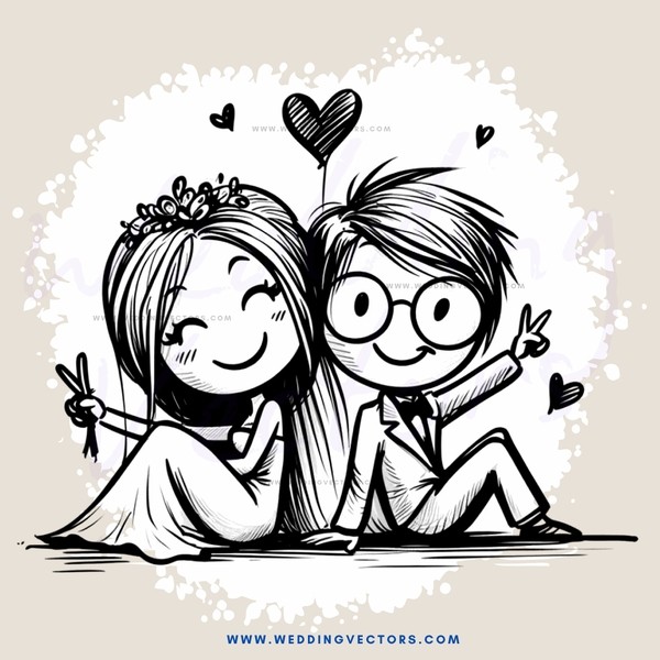 an engagement portrait with happy couple