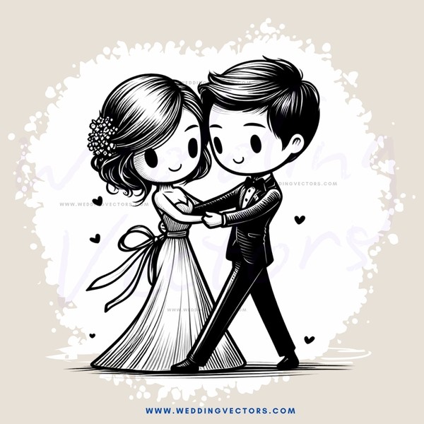 a couple dancing together
