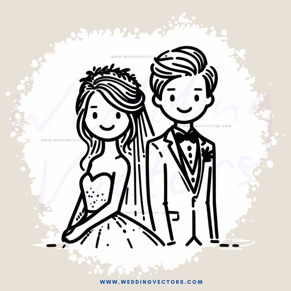 married couple cartoon