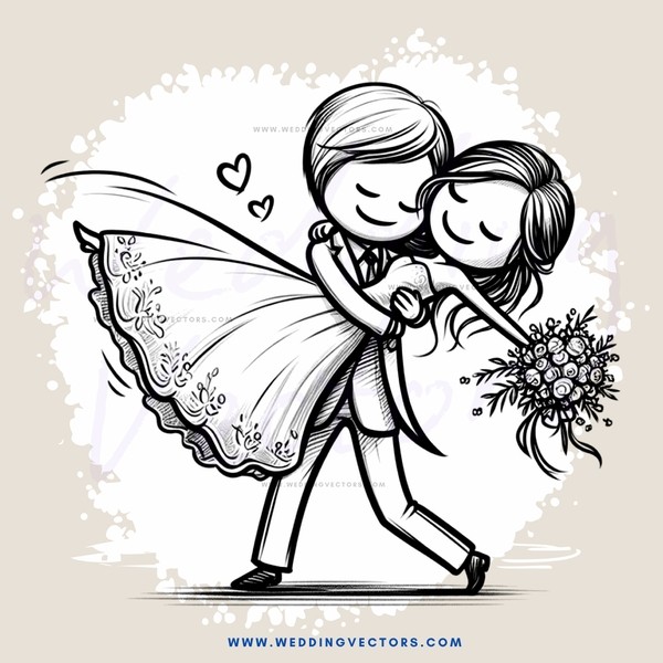 a couple dancing together