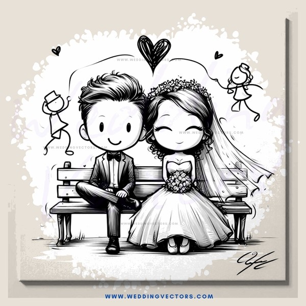 wedding proposal gift card 3 x 5" framed picture 799