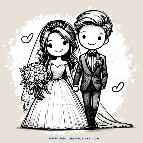 the newlyweds are happy