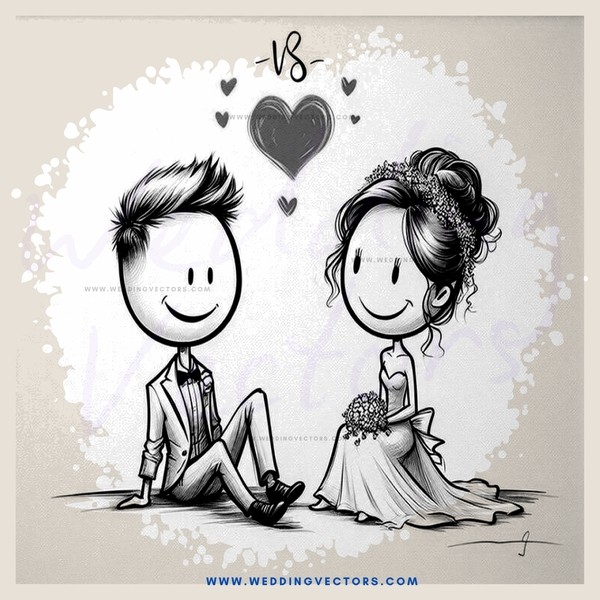 a couple in wedding attire sitting together