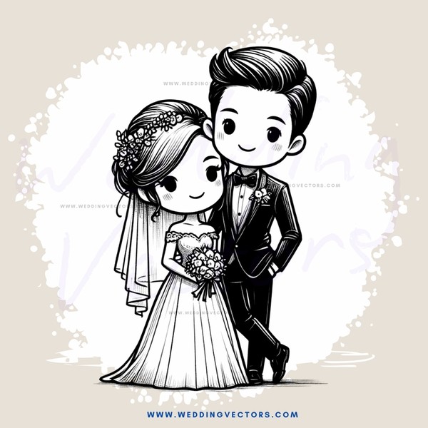 couple standing together