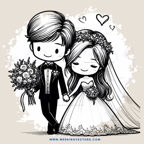a couple's wedding celebration