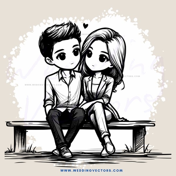 a couple sitting on a bench together
