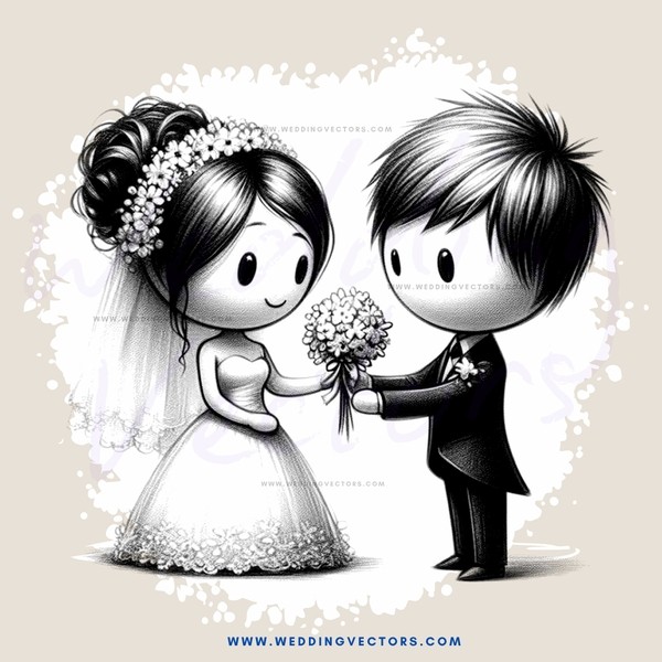 wedding gift exchange cartoon