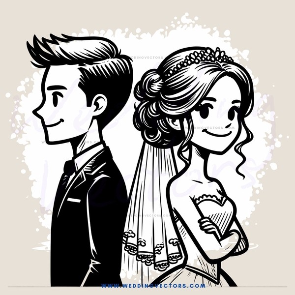 bride and groom
