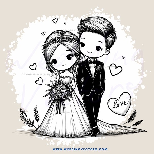 wedding animation clip