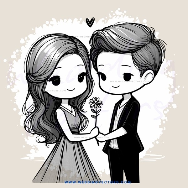 a young couple sharing a moment