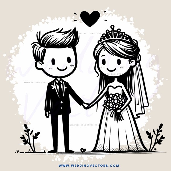 a wedding illustration