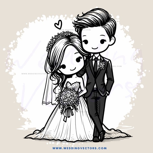 groom and bride
