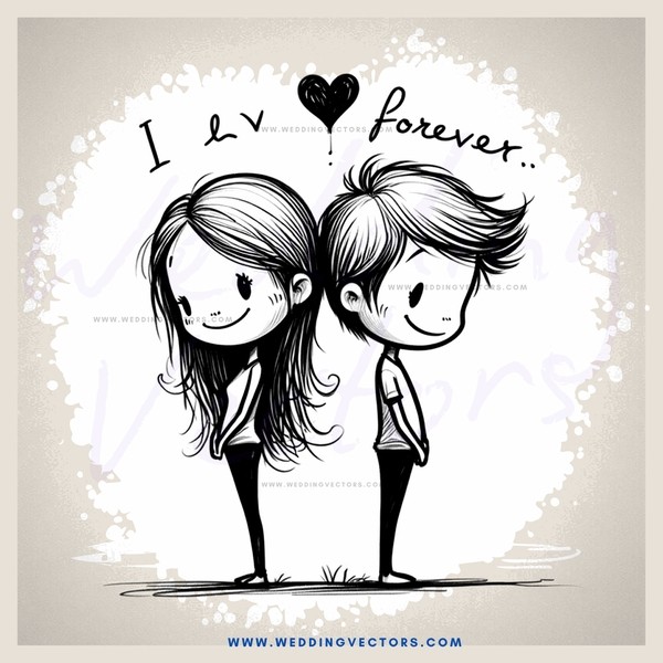 love forever cartoon