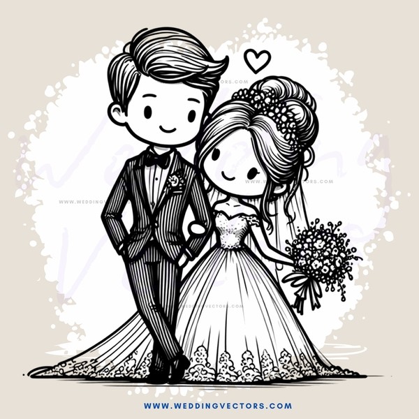 wedding gift tags with shading designs