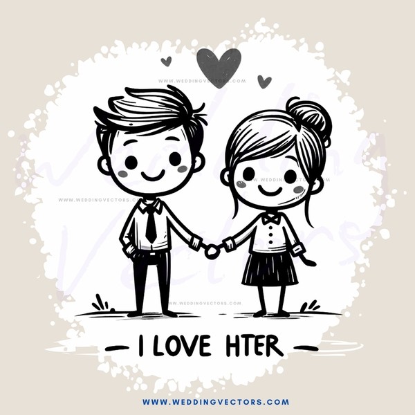 i love hte boy and girl cartoon