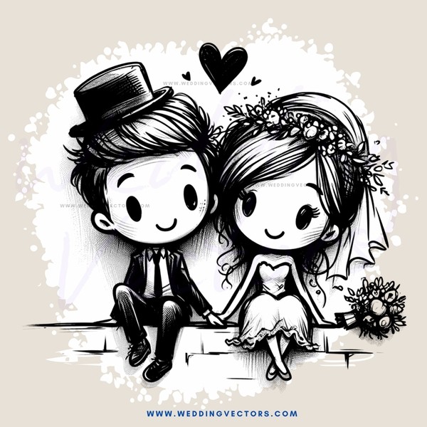 a couple's loving embrace on their wedding day