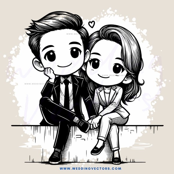 a man and woman sitting together