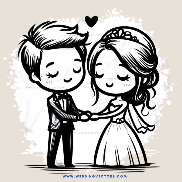 a couple holding hands in black and white