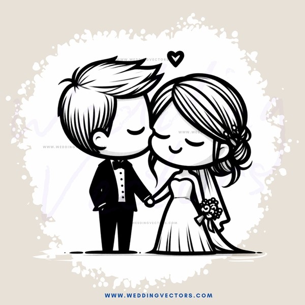 wedding kiss