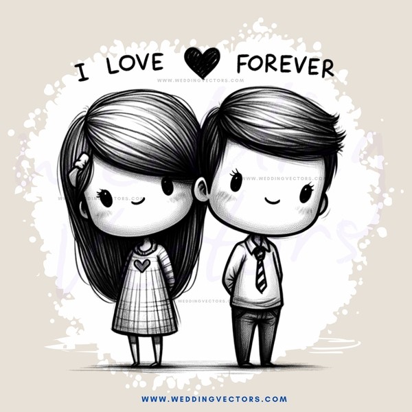 i love forever cartoon