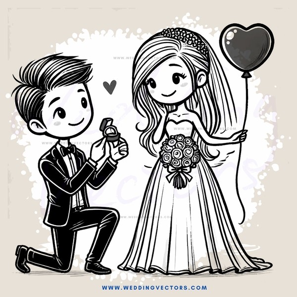 a bride and groom exchange rings