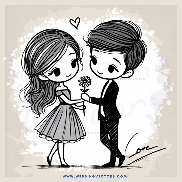a love story in black and white