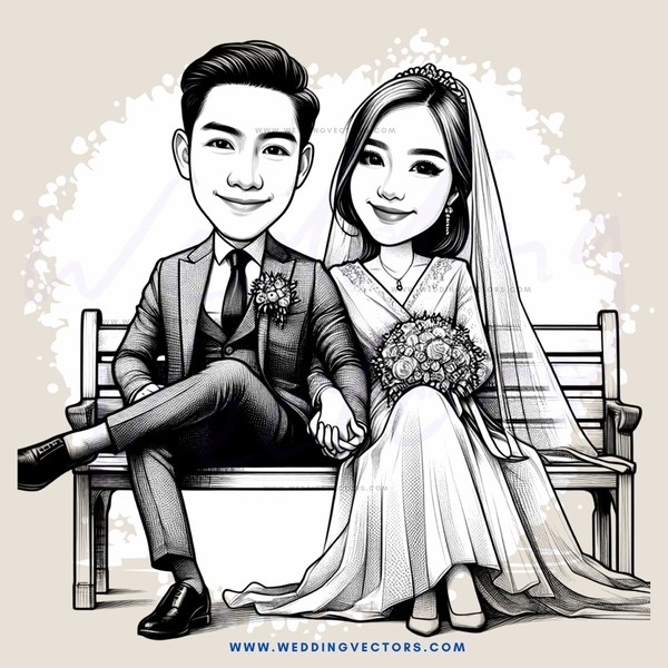 a couple sitting on a bench