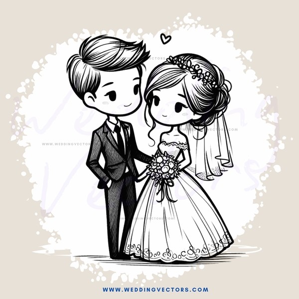 a bride and groom's smile